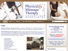 Tablet Screenshot of physicalmassage.net