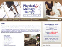 Tablet Screenshot of physicalmassage.com